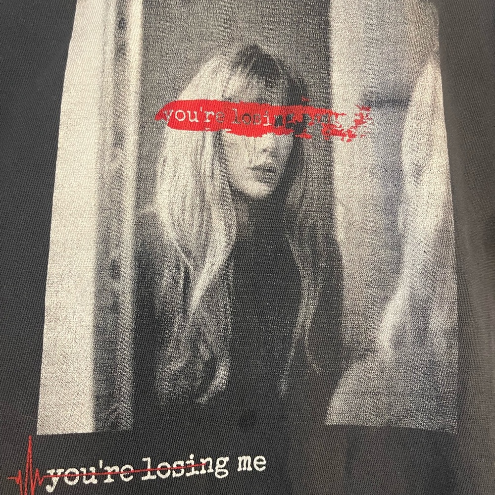 Taylor Swift Black Graphic Short Sleeve Tee